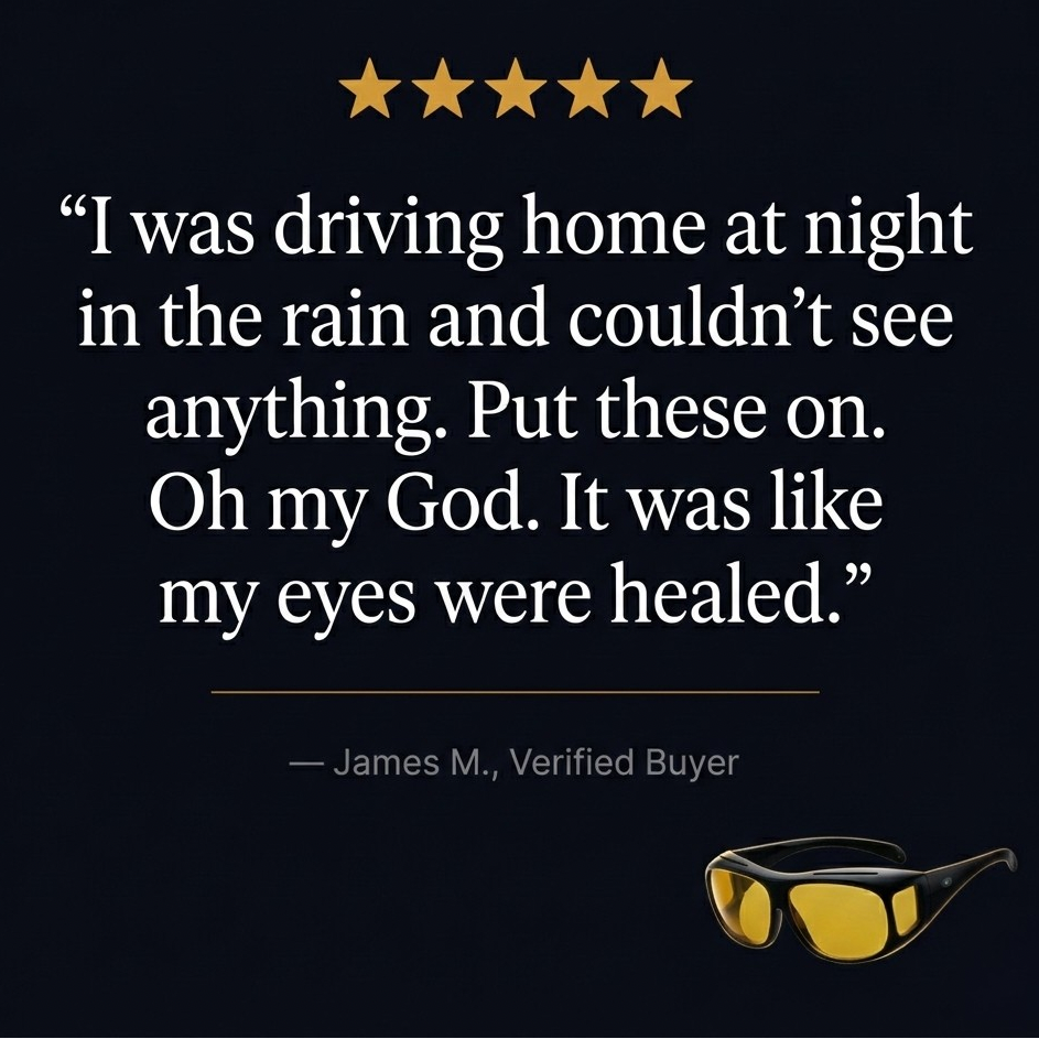 GlareCut™ Post-Surgery Glasses